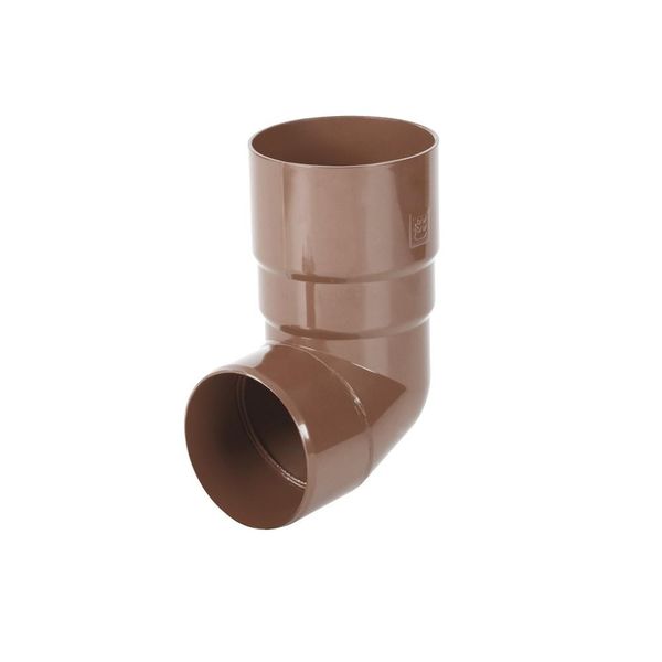 Bryza Gomito Di Drenaggio 89° In Plastica Ø 110 Mm, Marrone Ral 8017-image