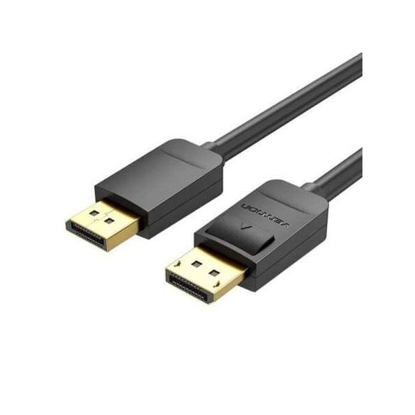 Displayport 1.2 4K Vention Hacbf / Displayport Maschio - Displayport Maschio / 1M / Nero-image