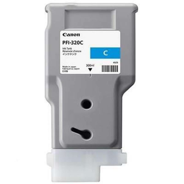 Original Canon Imageprograf TM-300 (2891C001 / PFI-320C) Druckerpatrone Cyan-image