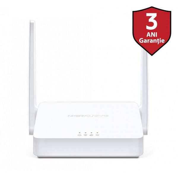 Mercusys MW301R - Router N300 Wi-Fi N 1Xwan 2Xlan, 2 Antenne Fisse-image