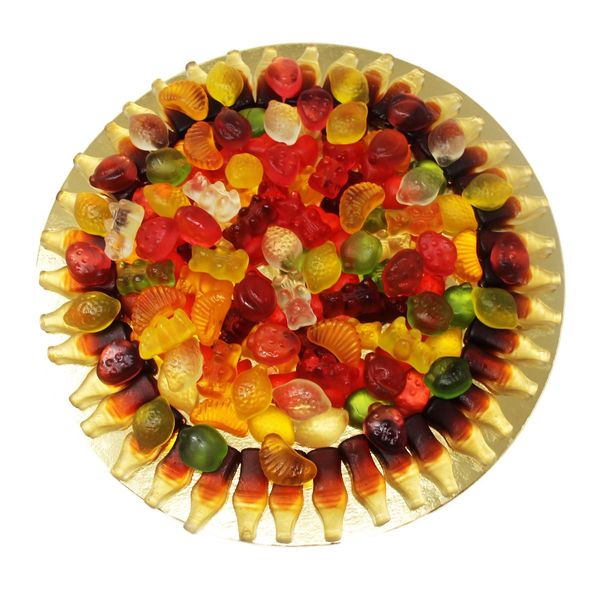 Fruit Gum Pizza Frutti De Mare Senza Zucchero In Confezione Pizza 500G-image