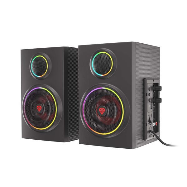 Genesis Genesis Helium 300 Bt Set Di Altoparlanti 24 W Pc/Laptop Nero 2.0 Canali Bluetooth A 2 Vie-image