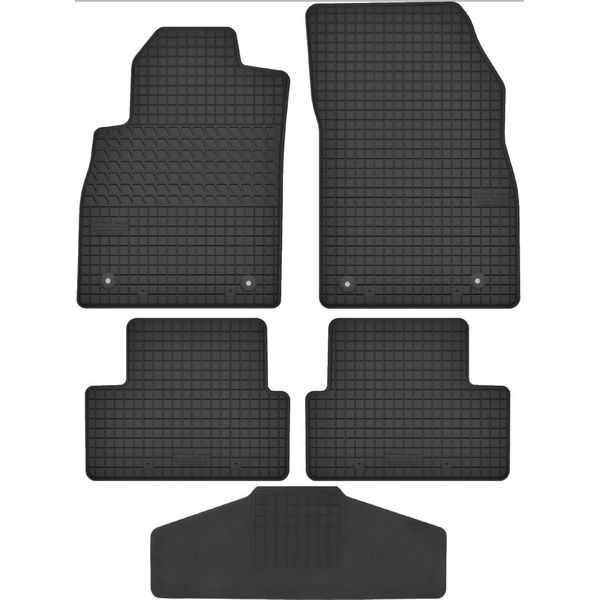 Tappetini In Gomma Adatti Per Chevrolet Cruze Con Tunnel Di Copertura-image