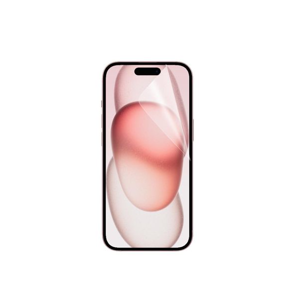 Pellicola Di Vetro Per Apple Iphone 15 Pro 6,1 Pollici Vetro Trasparente Protettore Dello Schermo Vetro Temperato Senza Bolle Ultra Chiaro Antistatico Crystal Clear Pellicola Protettiva-image