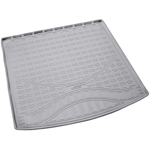Rivestimento Del Bagagliaio In Gomma Per Vw Touareg Iii, Tipo CR7 | Dal 2018> | Perfetta Vestibilità | Grigio-image