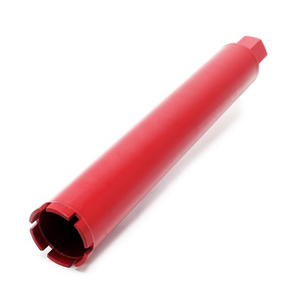 Punta Diamantata Wiltec ⌀63 Mm 1 ¼ Unc 400 Mm Per Macchine Di Carotaggio, Punta Per Metallo Sinterizzato, Punta Per Carotaggio A Umido, Punta Per Carotaggio A Secco-image