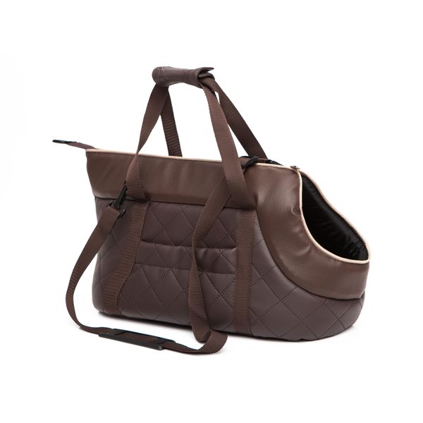 Hobbydog Borsa Per Il Trasporto Di Cani Borsa Per Il Trasporto Di Cani Borsa Per Il Trasporto Di Cani Borsa Per Il Trasporto Di Cani - Pelle Finta - Misura: M - Marrone-image