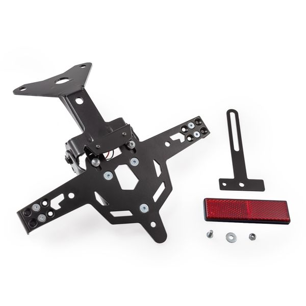 Porta Targa Zieger Pro 125 Compatibile Con Aprilia Rs 4 125 Bj 2011-17-image