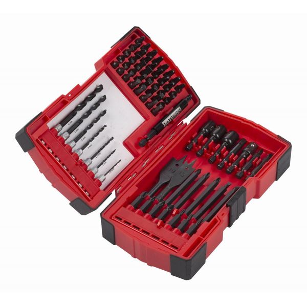 Set Di Punte Per Legno/Metallo Kreator 70U Rosso Rosso Taglia Unica-image