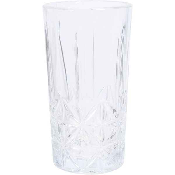 Set Di 4 Bicchieri Excellent Houseware, Vetro Resistente Al Calore, 7X13 Cm, 260 Ml, Trasparente-image