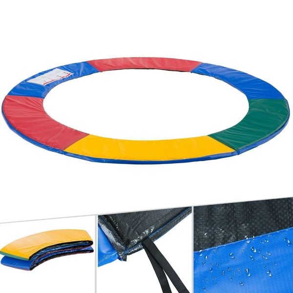 Arebos Copertura Del Bordo Del Trampolino Ø183 Cm Colorata | Resistente Ai Raggi Uv E Impermeabile-image