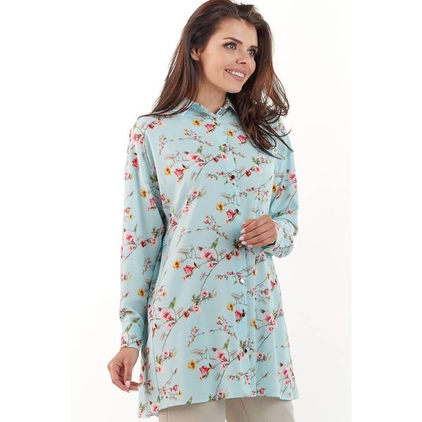 Camicia Shaflour Infinite You Da Donna M162 Blu Cielo S-image