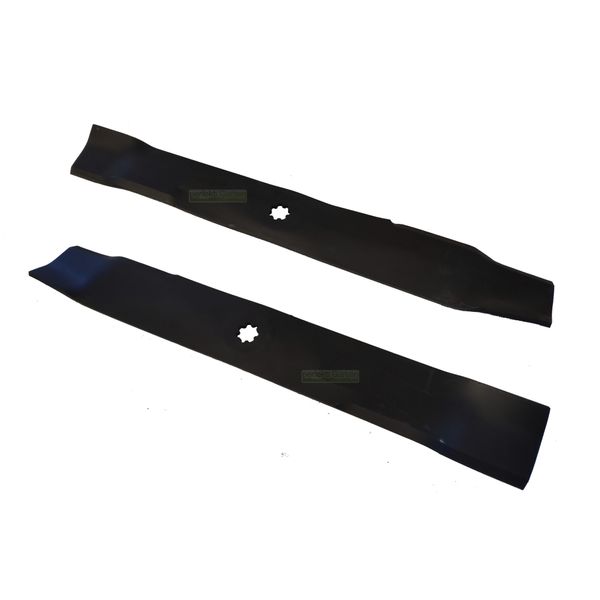 2 Lame Da 54 Cm Per Trattorini John Deere AM141033 AM137328 / M156170 M156171-image