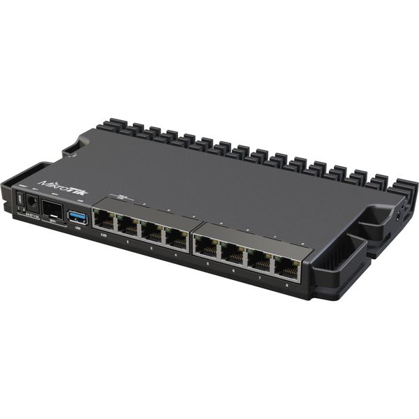 Mikrotik Mikrotik RB5009UG+S+IN Router Cablato 2.5 Gigabit Ethernet Nero-image