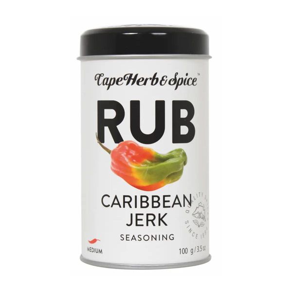 Cape Herb & Spice Rub Caribbean Jerk 100 G Di Miscela Di Spezie Piccanti-image