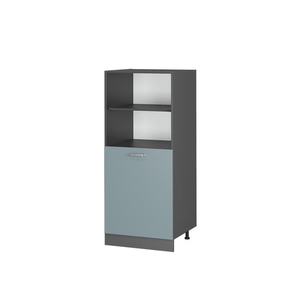 Vicco Mobile Per Forno Da Incasso R-Line, 60 Cm, Grigio-Blu/Antracite-image