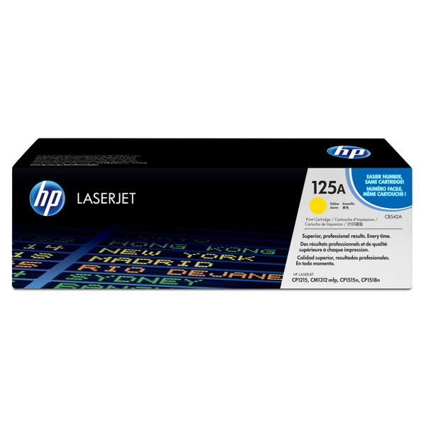 Hp Cartuccia Toner Originale Giallo Laserjet 125A - 1400 Pagine - Giallo - 1 Pz-image