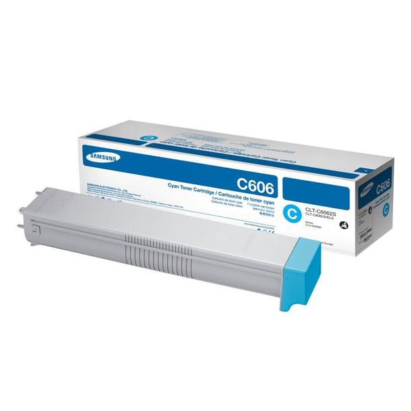 Samsung CLT-C6062S - Cartuccia Di Toner - 1 X Ciano - 20000 Pagine - Per Multixpress C9350ND (CLT-C6062S/ELS)-image
