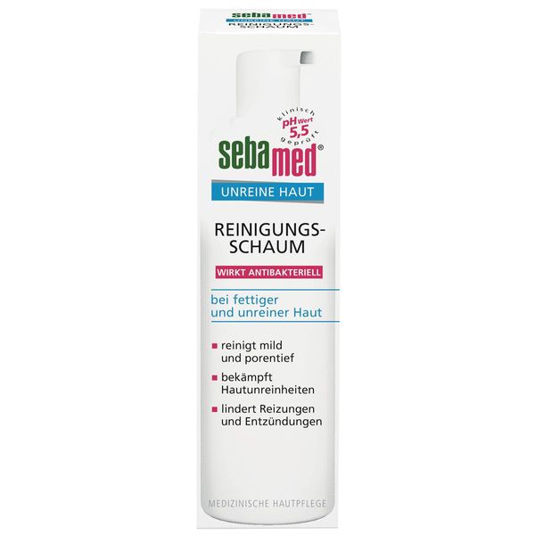 Sebamed Schiuma Detergente Delicata Per La Pulizia Profonda Dei Pori 150Ml-image