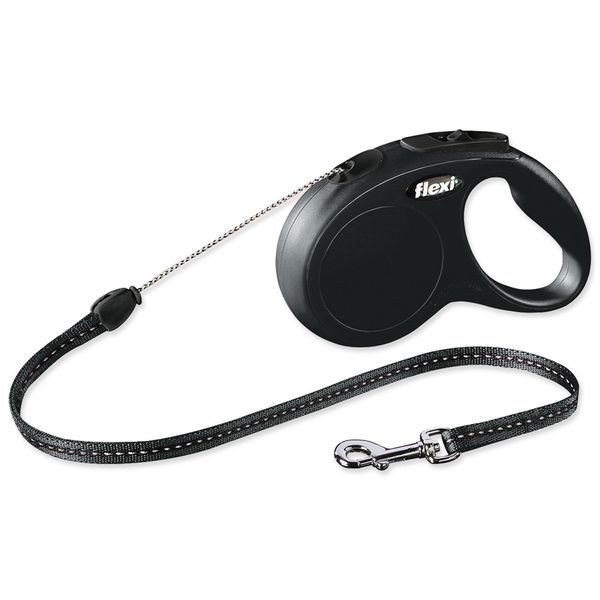 Flexi New Classic S Seil 5 M Schwarz-image