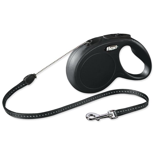 Flexi New Classic S Seil 8 M Schwarz-image
