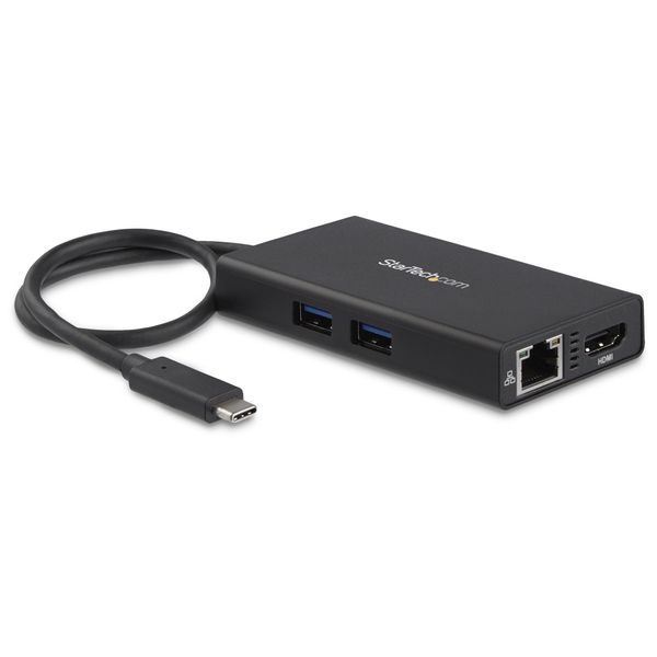 Startech.Com Adattatore USB-C Multiporta Per Portatili - Power Delivery - Hdmi 4K - Usb 3.0-image