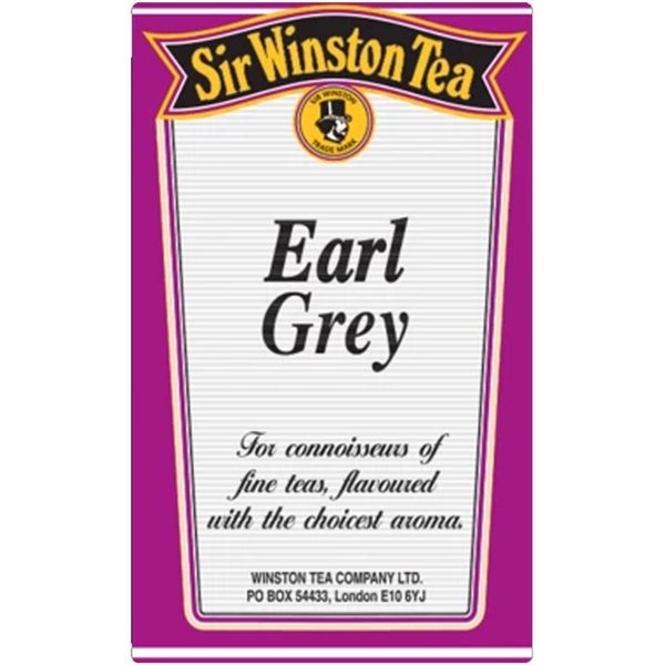 Tè Nero Sir Winston Earl Grey Aromatizzato All'olio Di Bergamotto 500G-image