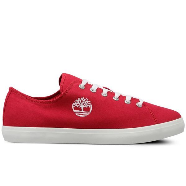 Timberland Scarpe Da Ginnastica Leggere Da Uomo In Tessuto Union Wharf Oxford Rosso 40-image