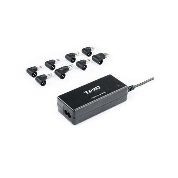 Tooq Caricabatterie Per Laptop TQLC-65BS02AT/ 65W/ Automatico/ 8 Connettori/ Tensione 18,5-20V/ 1 Usb-image