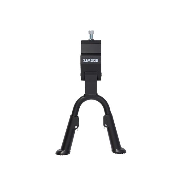 Simson | Supporto Doppio | Regolabile Da 34 Mm A 44 Mm, Piastra Larga 30 Mm, Nero-image