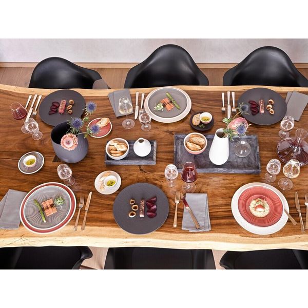 Villeroy & Boch Sottopiatto / Piatto Gourmet Manufacture Rock - BíLá - 32,5 X 32,5 Cm-image