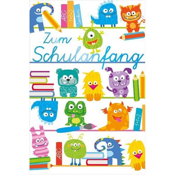 Artebene Card Back To School Kids-image