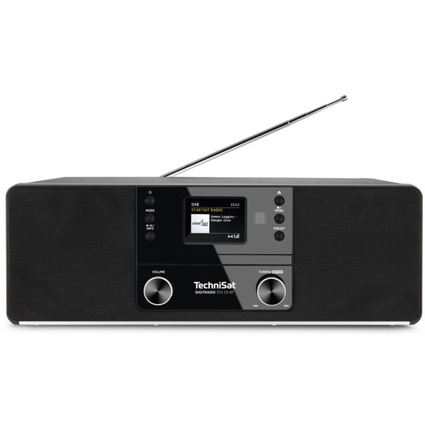 Technisat Digitradio 370 Cd Bt - Audiosystem - 2 X 5 Watt - Schwarz-image