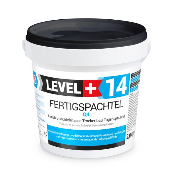 Stucco Di Finitura 2Kg Stucco Lisciante Stucco Per Gesso A Base Di Polimeri Pronto All'uso Per Cartongesso RM14-image