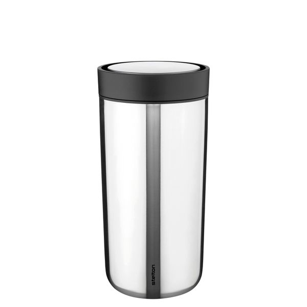 Stelton To Go Click Becher, Trinkbecher, Cup, Edelstahl Pulverlackiert, Kunststoff, Edelstahl, 400 Ml, 685-image