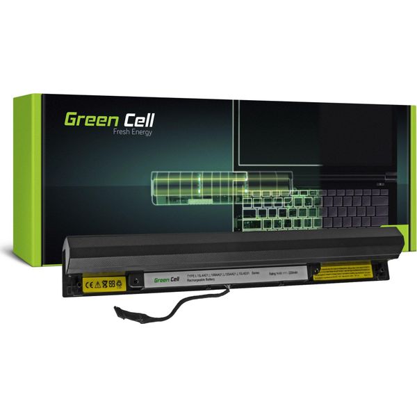 Green Cell - Batteria Per Computer Portatile - Ioni Di Litio - 4 Celle - 2200 Mah - Nero - Per Lenovo B50-50, B71-80, Ideapad 100-1-image