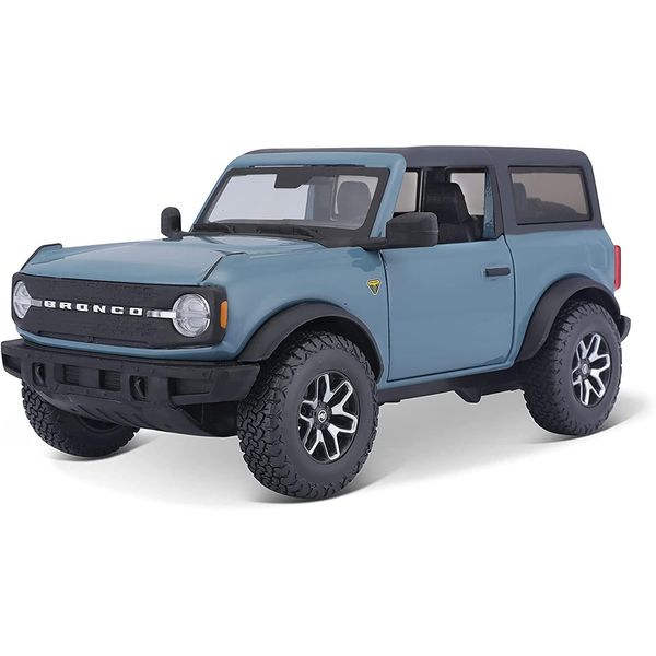 Maisto 31530 - Modellino Auto - Ford Bronco Badlands '21 (Blu, Scala 1:24)-image
