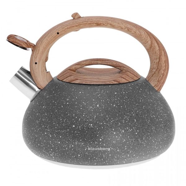 Klausberg Bollitore Con Fischietto 2,7L Granit Wood 7725-image