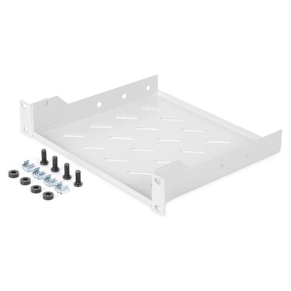 Digitus DN-10-TRAY-2 Scaffale Digitus Da 10", 1 U, Installazione Fissa, Grigio"-image