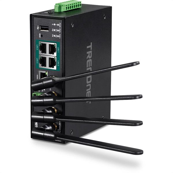 Router Industriale Poe+ Trendnet TI-WP100, Wireless AC1200 Gigabit-image