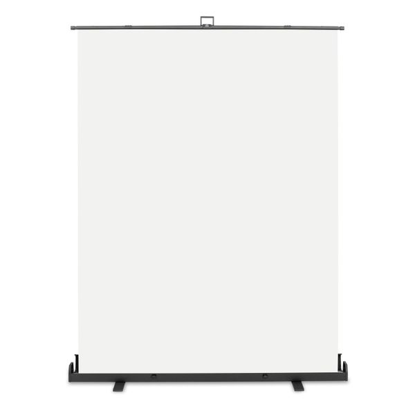 Walimex Pro Roll-Up Panel Background Bianco 165 X 220 Cm, Sfondo Fotografico Con Scatola Per Il Trasporto, Sistema Di Sfondo Per Lo Studio Fotografico, Tela Fotografica Senza Pieghe Ideale Per Ritagli E Fotografie In Alta Definizione-image
