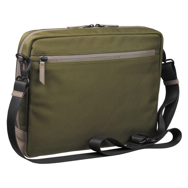 Leonhard Heyden Laptop Bag Borsa A Tracolla Con Scomparto Per Laptop Helsinki Laptop Bag Olive Oliva-image
