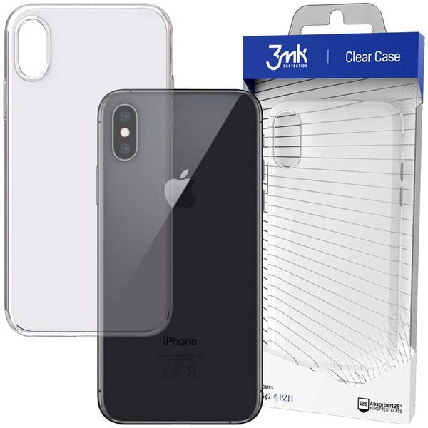 Apple Iphone Xs - Custodia Trasparente 3Mk-image