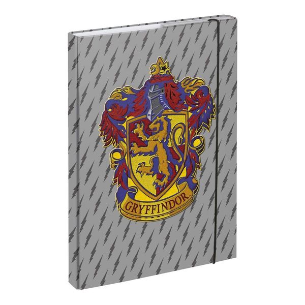 Baagl Cartelle Per Quaderni Scolastici A4 Harry Potter Stemma Di Grifondoro-image