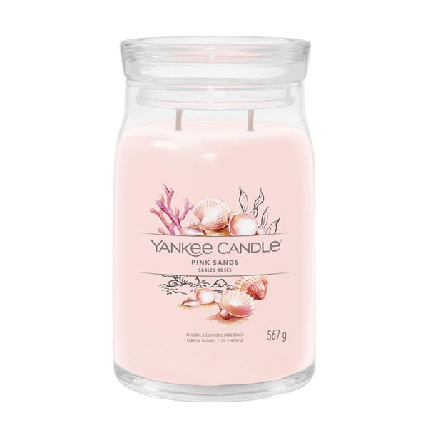 Yankee Candle - Pink Sands Signature Candle (Pink Sands) 567.0G-image