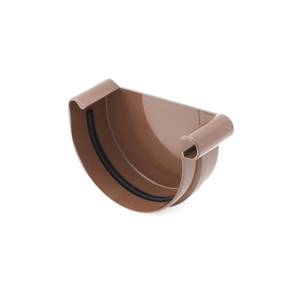 Bryza Grondaia Anteriore Destra In Plastica Ø 100 Mm, Marrone Ral 8017-image
