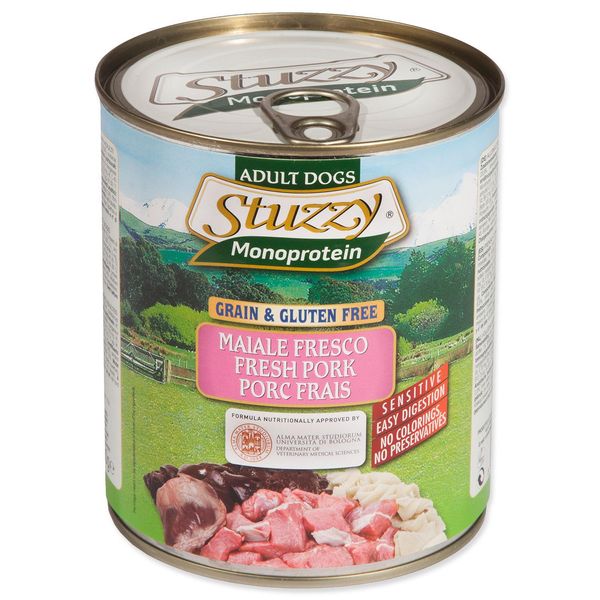 Cane In Scatola Stuzzy Maiale Monoproteico 800 G-image