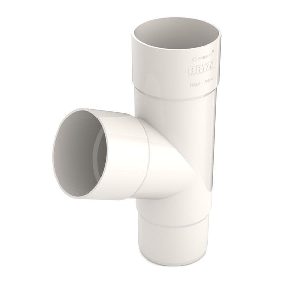 Bryza Rubinetto In Plastica Ø 110 Mm, Bianco Ral 9010-image