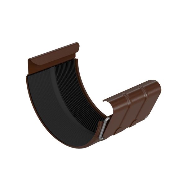 Bryza Raccordo Per Grondaia Zincato Ø 150 Mm, Marrone Ral 8017-image