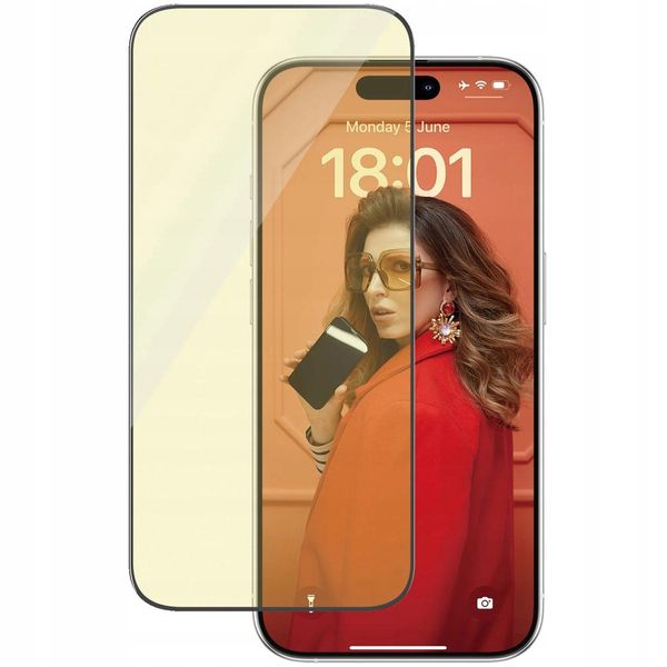 Panzerglass | Pellicola Protettiva - Vetro | Apple Iphone 15 Pro | Vetro | Nero | Trasparente-image